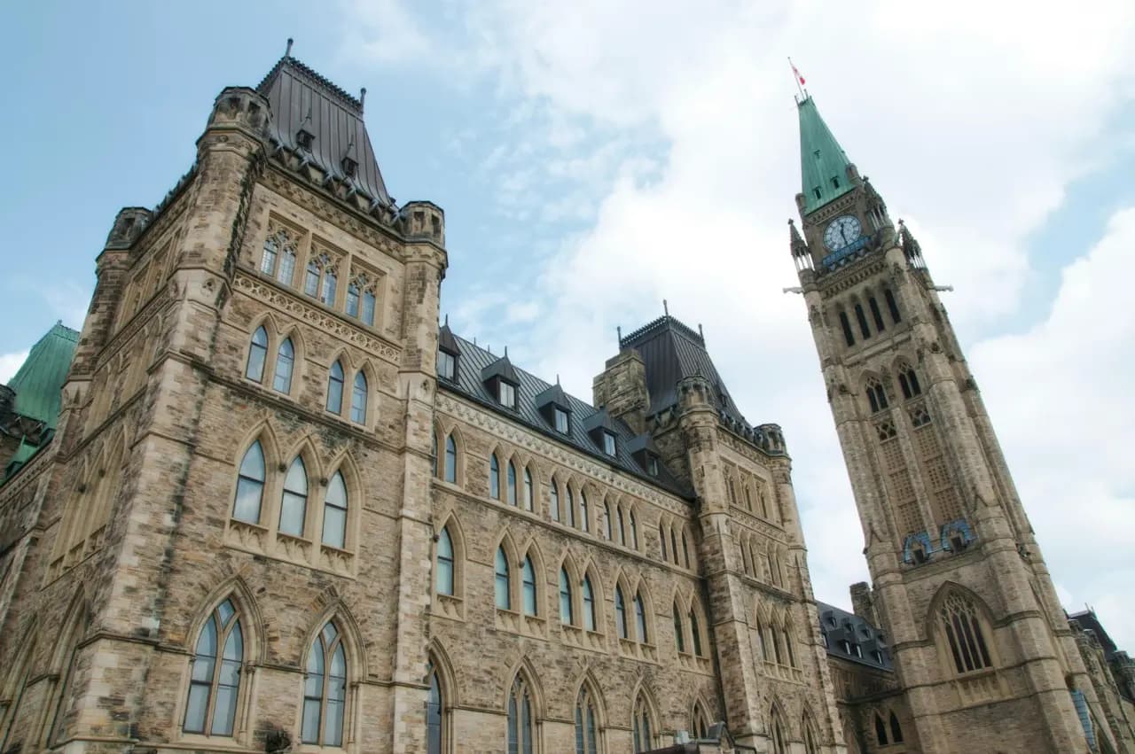Ottawa, Ontario skyline — portable toilet rental service area