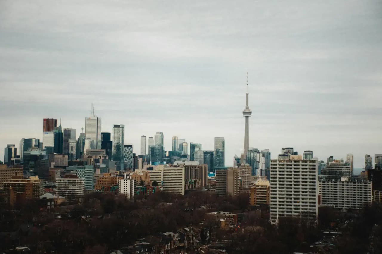 Toronto, Ontario skyline — portable toilet rental service area